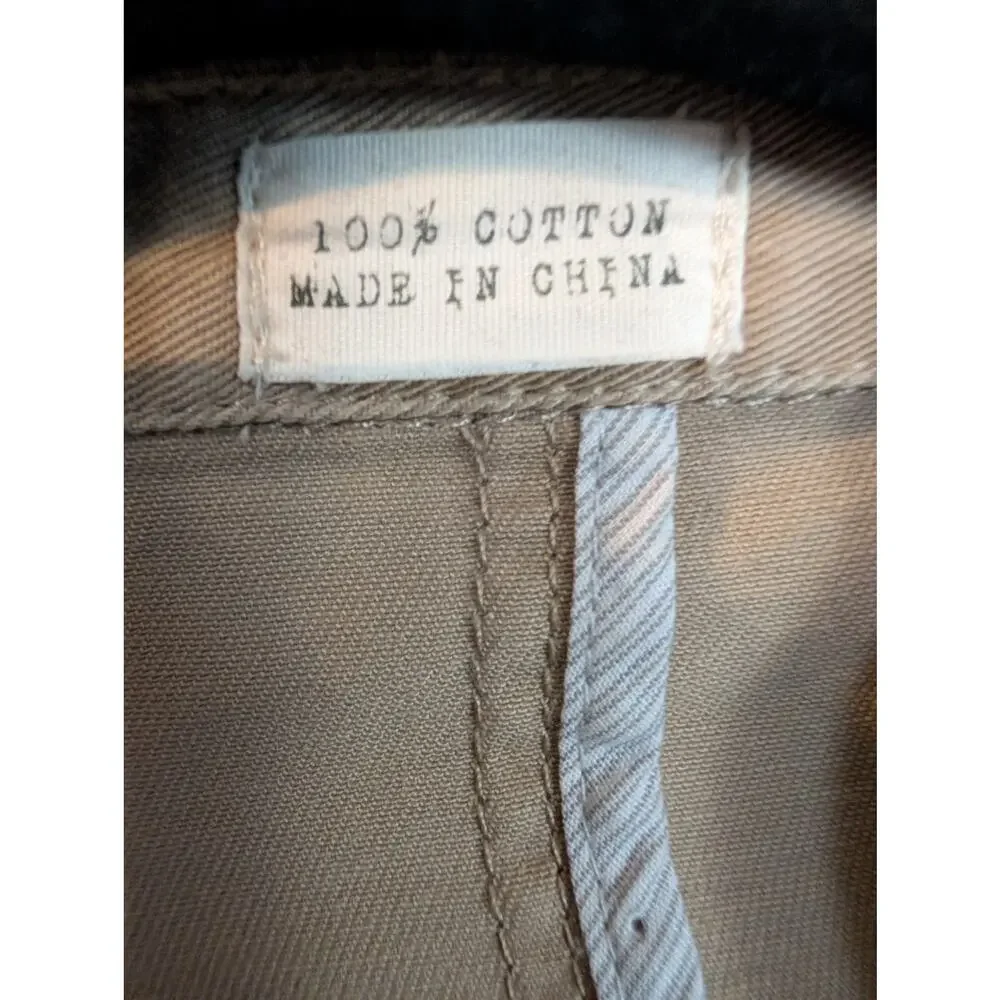 J.Crew 100% Cotton Unstructured Blazer Khaki Chino Small